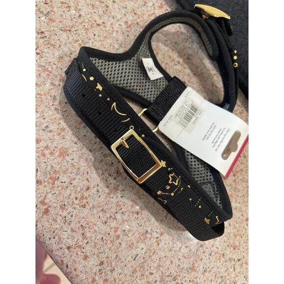 Coastal Accent Black Gold Stars D Ring Size XS - Picture 6 of 7